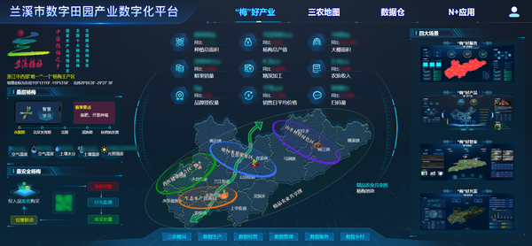 蘭溪楊梅數(shù)字田園+未來農(nóng)場