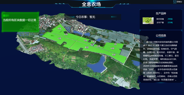 浦江“浦色萄香”產(chǎn)業(yè)大腦+未來農(nóng)場